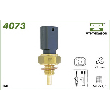 Photo Sensor, coolant temperature MTE-THOMSON 4073
