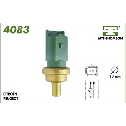 Photo Sonde de température, liquide de refroidissement MTE-THOMSON 4083