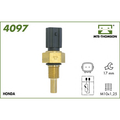 Photo Sonde de température, liquide de refroidissement MTE-THOMSON 4097