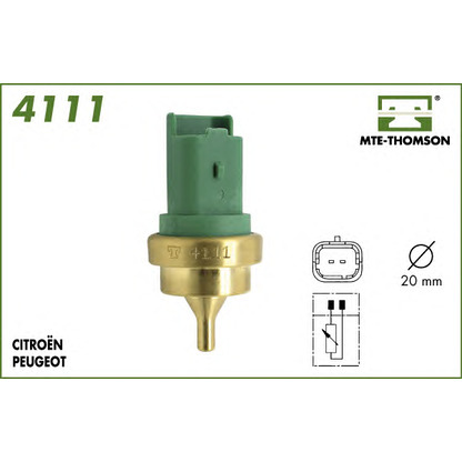 Foto Sensor, temperatura del refrigerante MTE-THOMSON 4111