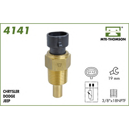 Photo Sensor, coolant temperature MTE-THOMSON 4141