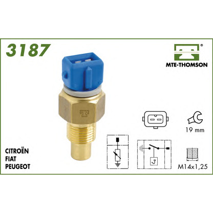 Foto Sensor, Kühlmitteltemperatur MTE-THOMSON 3187