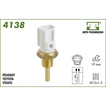 Foto Sensor, Kühlmitteltemperatur MTE-THOMSON 4138