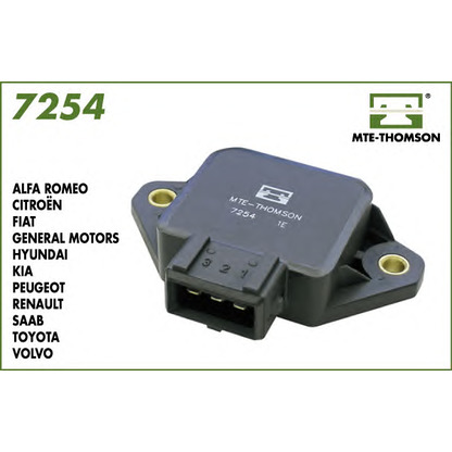 Photo Sensor, throttle position MTE-THOMSON 7254