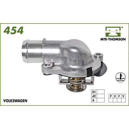 Zdjęcie Termostat, żrodek chłodzący MTE-THOMSON 45487