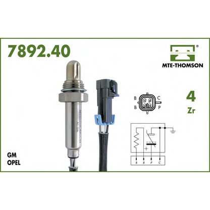 Zdjęcie Sonda lambda MTE-THOMSON 789240037