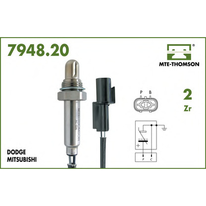 Foto Sonda Lambda MTE-THOMSON 794820063