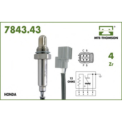 Zdjęcie Sonda lambda MTE-THOMSON 784343040