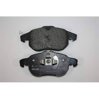 Photo Brake Pad Set, disc brake AUTOMEGA 1016050139