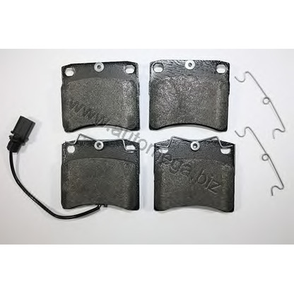 Photo Brake Pad Set, disc brake AUTOMEGA 1069801517D0H