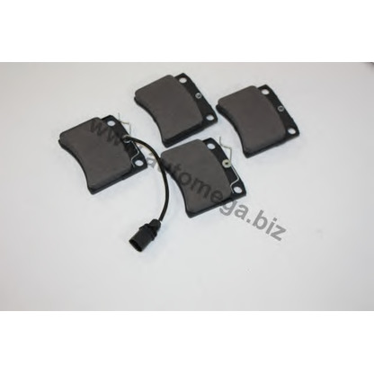 Photo Brake Pad Set, disc brake AUTOMEGA 3169801517D0H