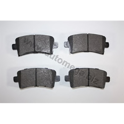 Photo Brake Pad Set, disc brake AUTOMEGA 1205420125