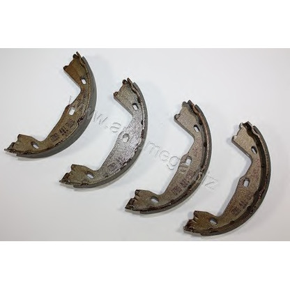 Photo Brake Shoe Set, parking brake AUTOMEGA 1216050938