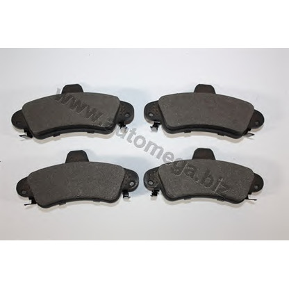 Photo Brake Pad Set, disc brake AUTOMEGA 30101290985