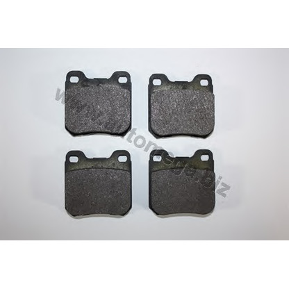 Photo Brake Pad Set, disc brake AUTOMEGA 3016050026