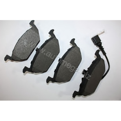 Photo Brake Pad Set, disc brake AUTOMEGA 3169801511J0E