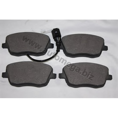 Photo Brake Pad Set, disc brake AUTOMEGA 3169801516Q0C
