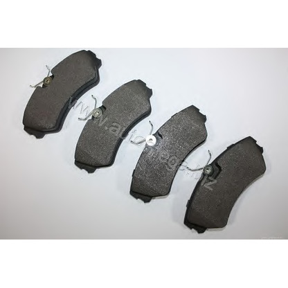 Photo Brake Pad Set, disc brake AUTOMEGA 316980151701C