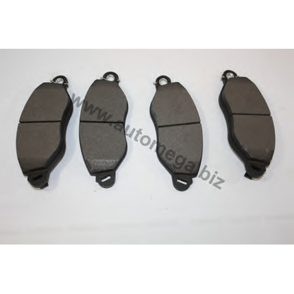 Photo Brake Pad Set, disc brake AUTOMEGA 30104650168