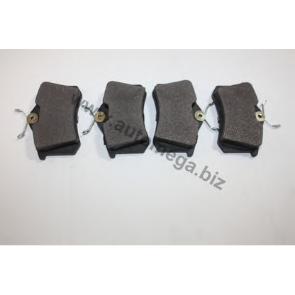 Photo Brake Pad Set, disc brake AUTOMEGA 3169804511K0J