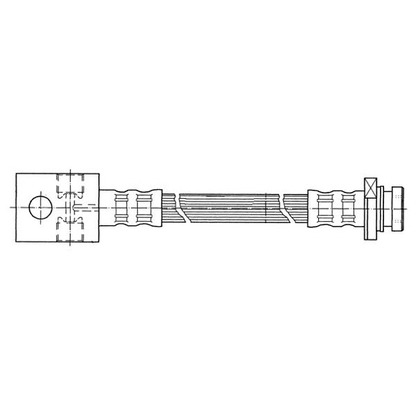 Zdjęcie Przewód hamulcowy elastyczny CEF 511903
