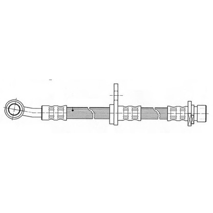 Zdjęcie Przewód hamulcowy elastyczny CEF 511908