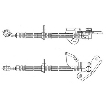 Foto Flessibile del freno CEF 512520