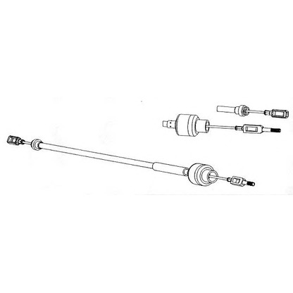 Photo Clutch Cable CEF CT01122