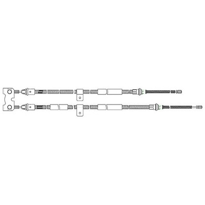 Photo Cable, parking brake CEF FO02172