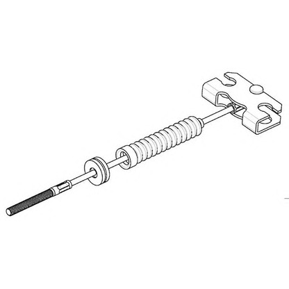 Photo Cable, parking brake CEF NI02145