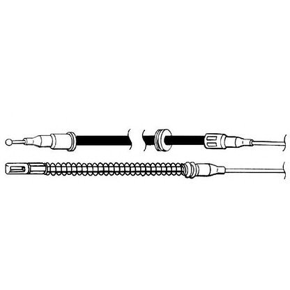 Photo Cable, parking brake CEF OP02103