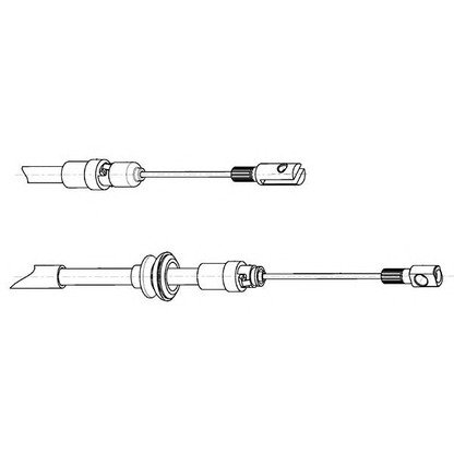 Photo Cable, parking brake CEF RT02229