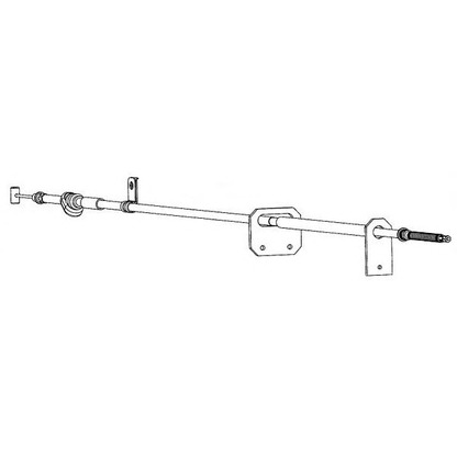 Photo Cable, parking brake CEF ZU02113