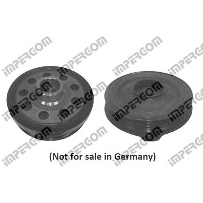 Photo Belt Pulley, crankshaft ORIGINAL IMPERIUM 10309