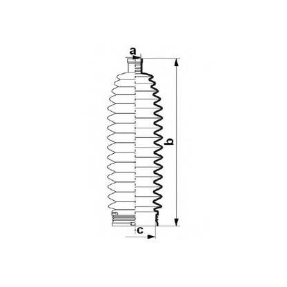 Foto Kit soffietto, Sterzo DA SILVA K5511