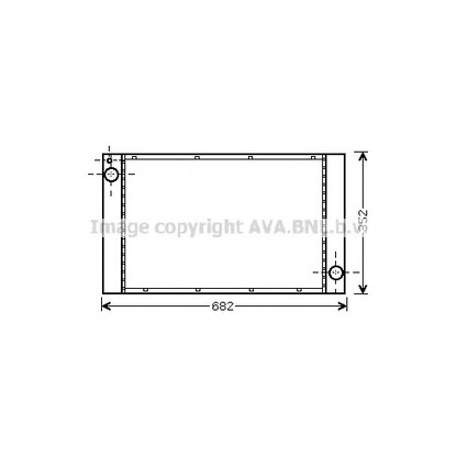 Photo Radiator, engine cooling PRASCO BWA2333