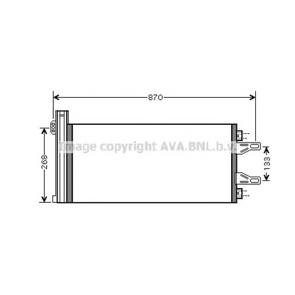 Photo Condenser, air conditioning PRASCO CNA5248