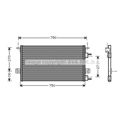 Photo Condenser, air conditioning PRASCO CR5037