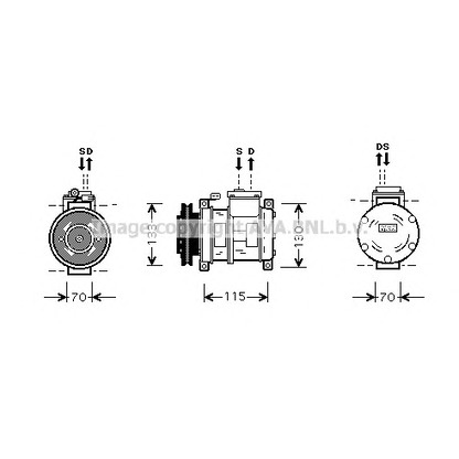 Foto Compressore, Climatizzatore PRASCO CRAK064