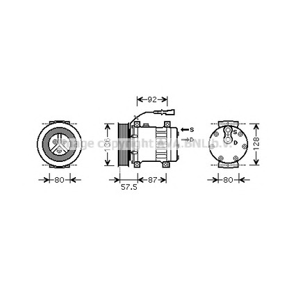 Foto Compressore, Climatizzatore PRASCO DFAK033