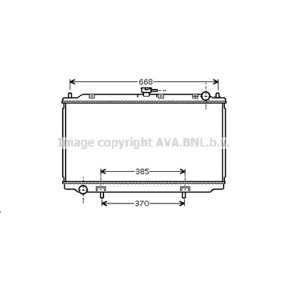 Photo Radiateur, refroidissement du moteur PRASCO DN2220