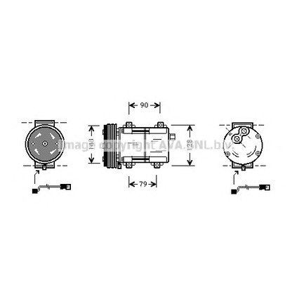 Foto Compressore, Climatizzatore PRASCO FDAK283