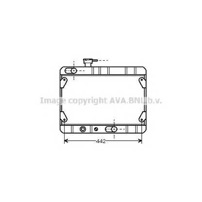 Photo Radiator, engine cooling PRASCO FT2023