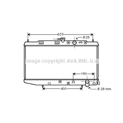 Photo Radiator, engine cooling PRASCO HD2044