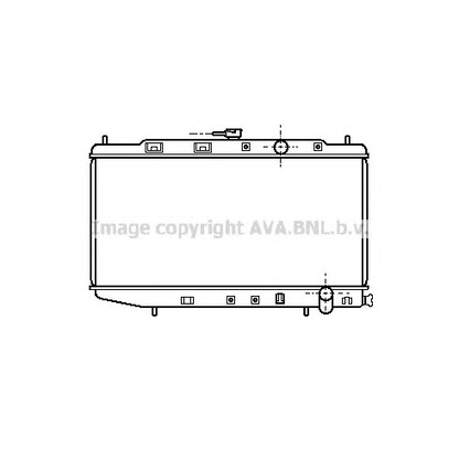 Photo Radiateur, refroidissement du moteur PRASCO HD2058