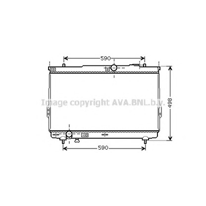 Photo Radiateur, refroidissement du moteur PRASCO HY2111