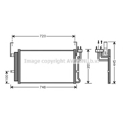 Photo Condenser, air conditioning PRASCO HY5084