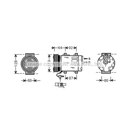 Foto Compressore, Climatizzatore PRASCO JEK039