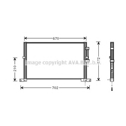 Photo Condenser, air conditioning PRASCO JR5032