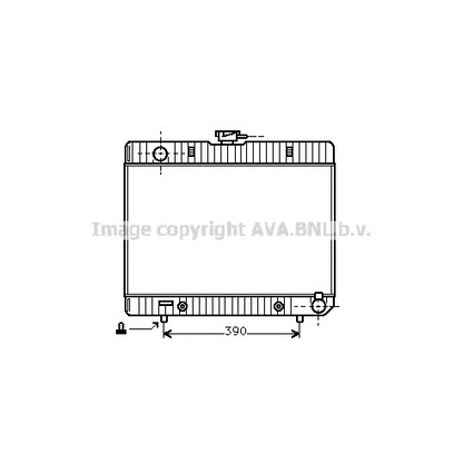 Foto Radiador, refrigeración del motor PRASCO MS2055